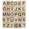 6 Pack: Upper Case Alphabet Wood Stamp Kit by Recollections™